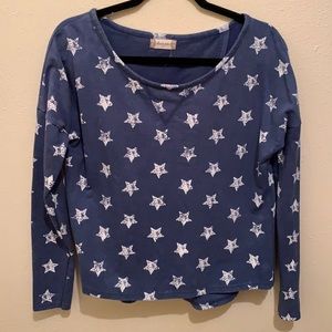 Star Print Sweater: Altar’D State